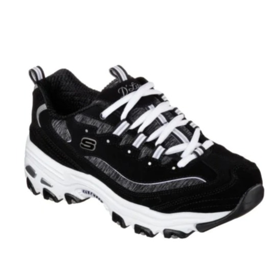  Skechers D-Lites女款熊猫鞋 38.25加元，原价 90加元
