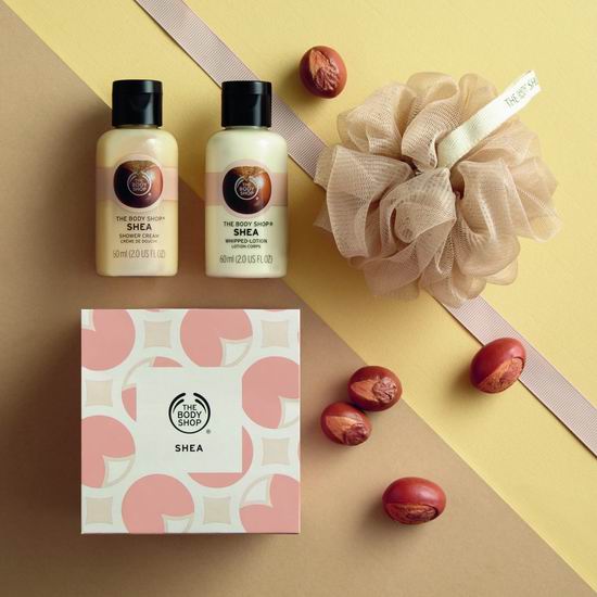  白菜价！The Body Shop 美体小铺 Shea Butter 乳木果沐浴保湿滋润3件套 4.2加元清仓！