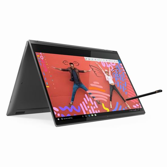  Lenovo 联想 Yoga C930 Glass 14寸 触摸屏 变形笔记本电脑（12GB/256GB SSD）6折 1299.99加元包邮！