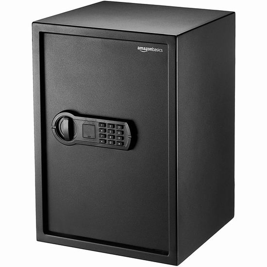  AmazonBasics Home Safe 1.8立方英尺 电子密码保险箱 116.19加元包邮！