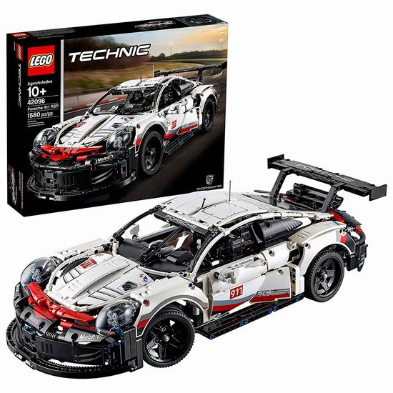  LEGO 乐高 42096 机械组 Porsche 保时捷 911 RSR赛车（1580pcs） 169.99加元包邮！