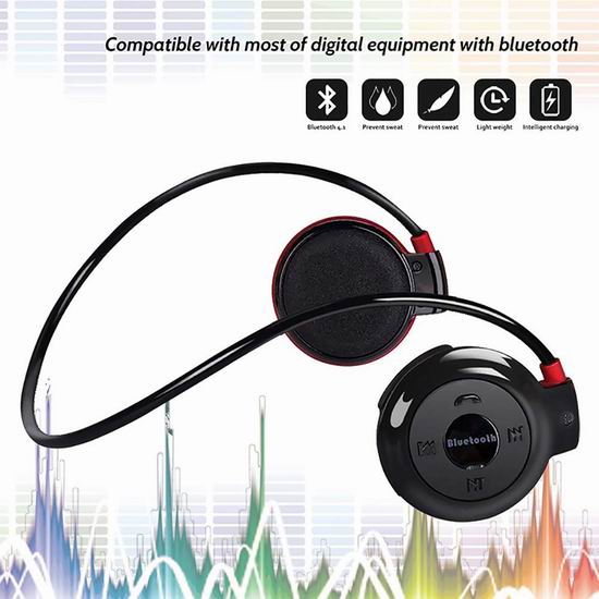  Maxhome 蓝牙无线运动耳机3.8折 7.64加元限量特卖！