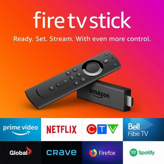  Amazon Fire TV 电视棒基本版 + 全新Alex语音遥控器 39.99加元包邮！