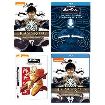  金盒头条：历史新低！精选4款 《Legend of Korra & Avatar 降世神通：寇拉传奇》DVD及蓝光影碟全集 23.99加元起！