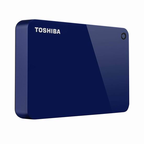  金盒头条：历史新低！Toshiba 东芝 Canvio Advance 4TB 超便携移动硬盘 117.99加元包邮！