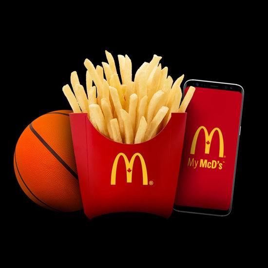  NBA决赛首战猛龙告捷！McDonald's 麦当劳 5月31日免费送薯条！仅限安省！