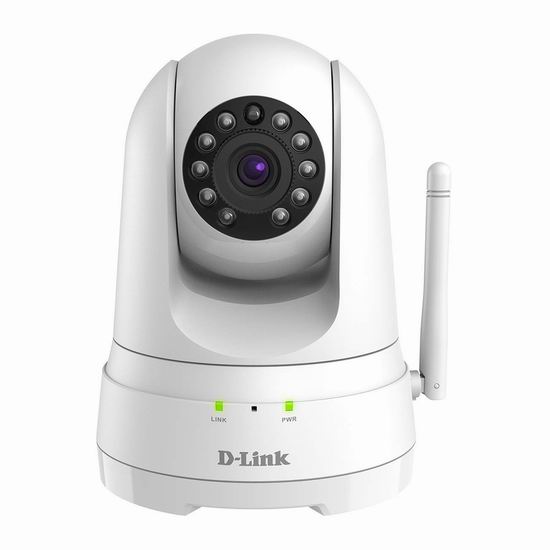  历史最低价！D-Link 友讯 DCS-8525LH 高清无线网络 智能云监控摄像机5.3折 99.99加元包邮！