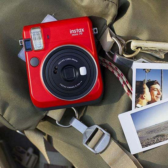  历史新低！Fujifilm 富士 Instax Mini 70 拍立得相机5.1折 86.69加元包邮！2色可选！