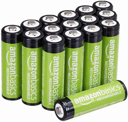  史低价！AmazonBasics AA 2000 mAh 可充电镍氢电池16只装 21.63加元！