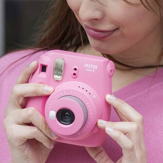  金盒头条：历史新低！翻新 Fujifilm Instax Mini 9 拍立得相机 59.95加元包邮！4色可选！