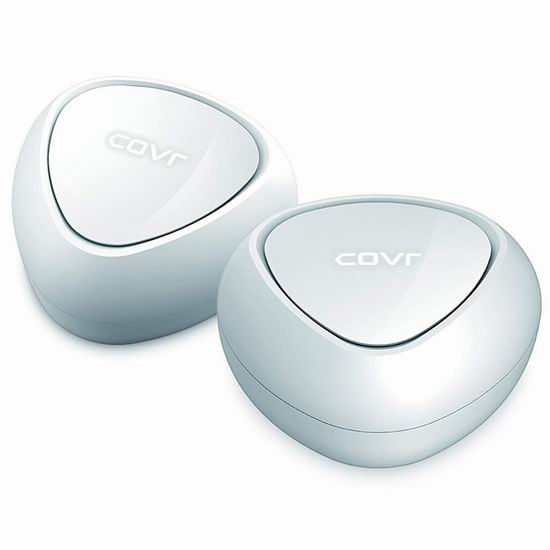  历史新低！D-Link 友讯 COVR-C1202 无死角 智能多路由Wi-Fi系统2件套4.9折 107.99加元限量特卖并包邮！
