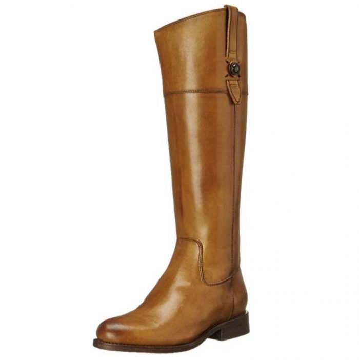  Frye Jayden 女式顶级真皮平底长筒靴 134.98加元，原价 517.4加元，包邮