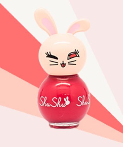  韩国最夯的儿童彩妆品牌！Shu Shu Paint咻咻兔 环保水性无毒指甲油 9折特卖！