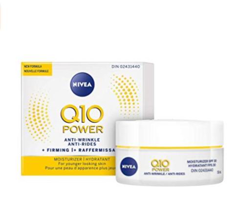  NIVEA Q10 POWER抗皱+紧致保湿日霜SPF 30  12.91加元，原价 16.49加元