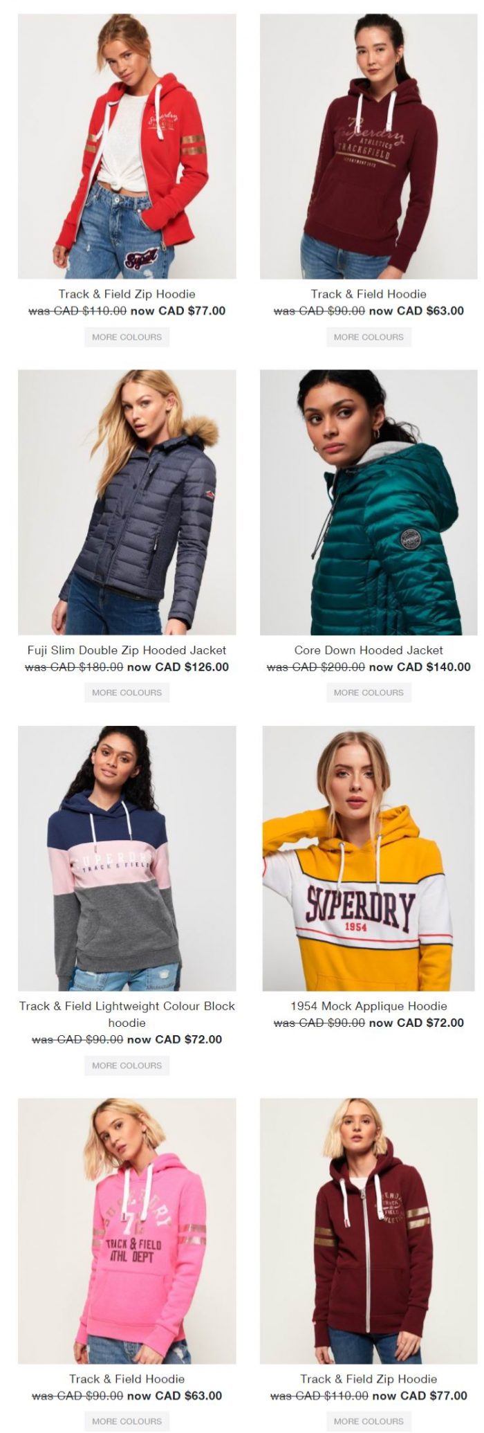 英国 Superdry 极度干燥 精选男女潮款休闲服、卫衣7折+包邮包税！