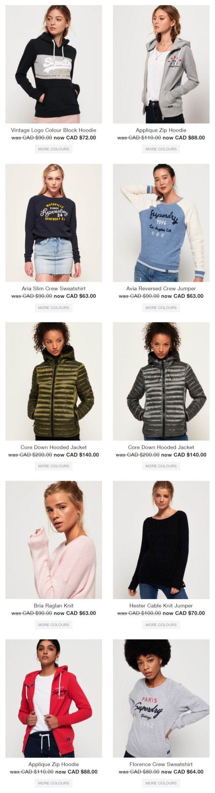 英国 Superdry 极度干燥 精选男女潮款休闲服、卫衣7折+包邮包税！