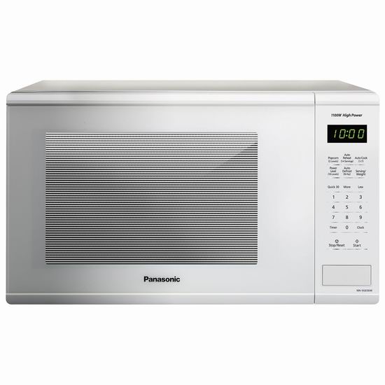  Panasonic 松下 NNSG656W 1.3 cu.ft. 1100W 白色时尚微波炉6.2折 99.99加元包邮！