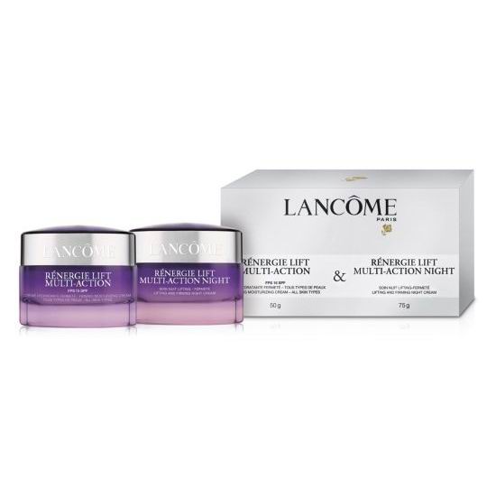  Lancome 兰蔻 立体塑颜多效紧致日霜+晚霜超值装（价值268加元） 193.5加元包邮+送价值168加元7件套大礼包+价值66加元小黑瓶！