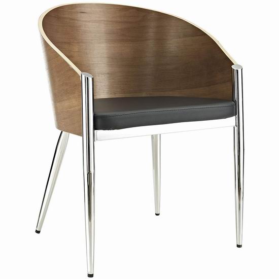  超级白菜！Modway Philippe Starck 极简风 单人椅1.1折 66.39加元清仓并包邮！