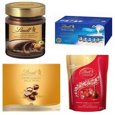  金盒头条：精选 Lindt 瑞士莲 巧克力4.7折起！低至1.27加元！