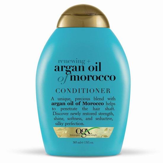  历史最低价！Organix OGX 摩洛哥坚果油护发素（385ml）5.4折 6.99加元！