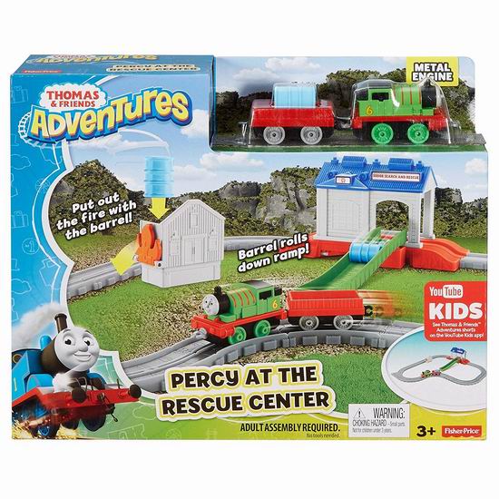  历史新低！Fisher-Price 费雪 Thomas & Friends 托马斯和他的朋友们 小火车+轨道套装 6.06加元清仓！