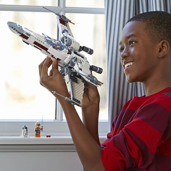  历史新低！LEGO 乐高 75218  星球大战 经典战役版 X-翼星际战机（730pcs）7.5折 74.98加元包邮！