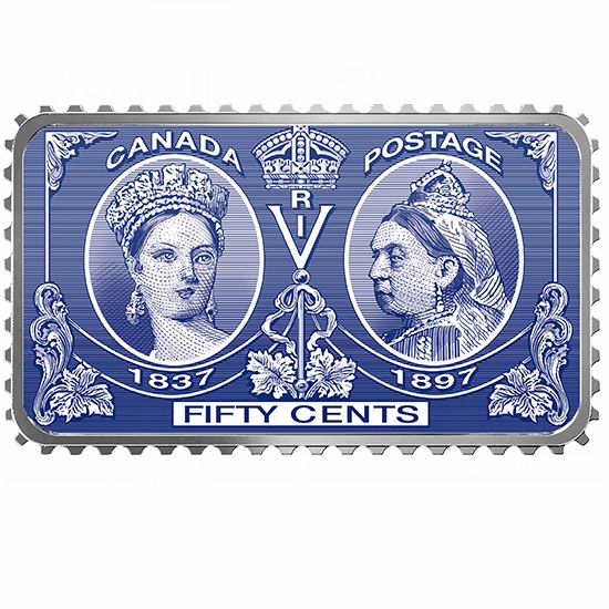  新品上市！维多利亚女王诞辰200周年 纯银邮票纪念币 139.95加元包邮！