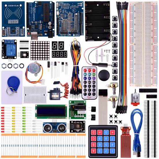  Kuman Arduino UNO R3 RFID 入门学习套件 27.4加元限量特卖并包邮！