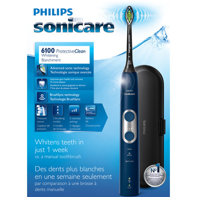  Philips 飞利浦 SONICARE ProtectiveClean 6100 声波震动牙刷 变相5.2折 80.79加元！