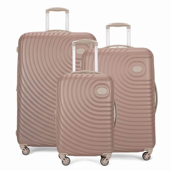  白菜：英国 IT Luggage Oasis 时尚硬壳 拉杆行李箱1.7折 59.25加元起包邮！2色多款可选！