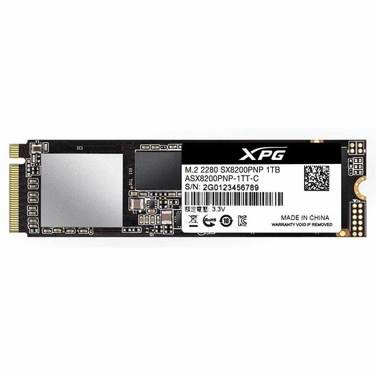  历史新低！ADATA 威刚 XPG SX8200 Pro 1TB 固态硬盘 139.99加元包邮！