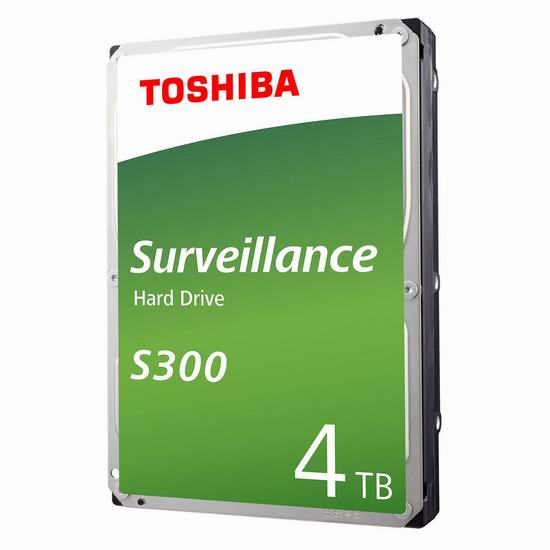  金盒头条：历史新低！Toshiba 东芝 S300 Surveillance 监控及视频流专用 4TB 机械硬盘 129.99加元包邮！