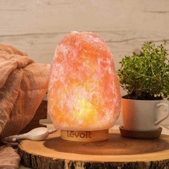  Levoit 喜马拉雅纯天然负离子水晶盐灯 33.99加元！