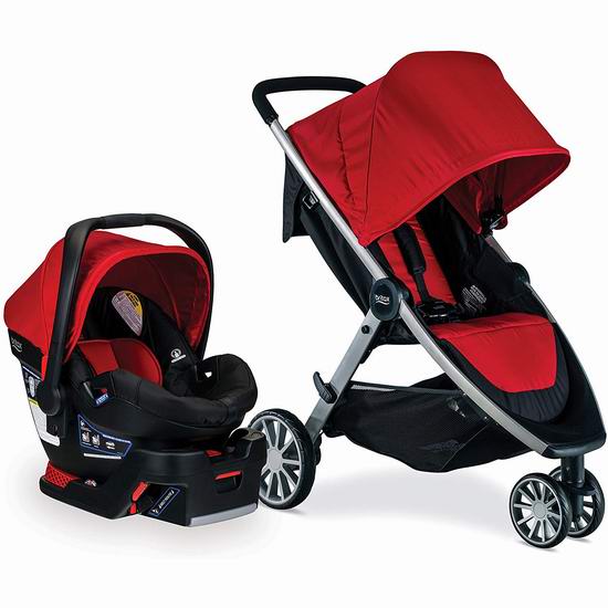  历史新低！Britax 英国百代适 B-Lively & B-Safe 35 成长型婴儿推车+汽车安全提篮 463.99加元包邮！4色可选！