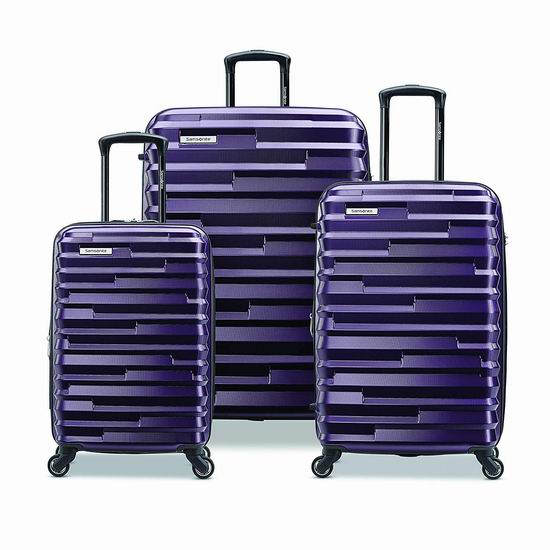  黑五独家：精选 Samsonite 新秀丽时尚拉杆行李箱4折+额外5折，折后全部2折！