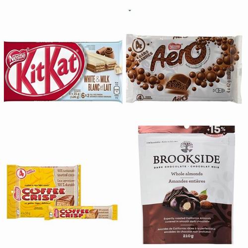  巧克力甜品控，开来看看！精选 Nestlé、Brookside、 Hershey's等品牌巧克力 7折 1.4加元起特卖！