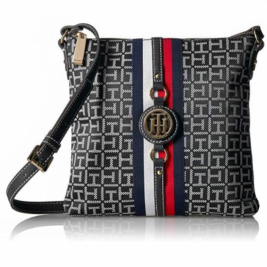  补货！历史新低！Tommy Hilfiger Crossbody 经典印花挎包3.8折 38.17加元包邮！