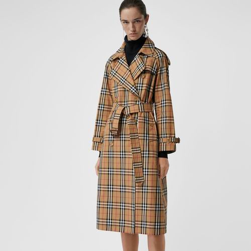  Burberry 巴宝莉 Vintage Trench 经典格纹风衣 1850加元，原价 3095加元，包邮