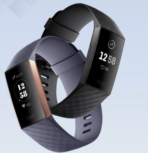  了解自己，才有机会超越自己！Fitbit Charge 3 心率监测智能手表 6.5折 129.95加元（2色），原价 199.95加元加元，包邮