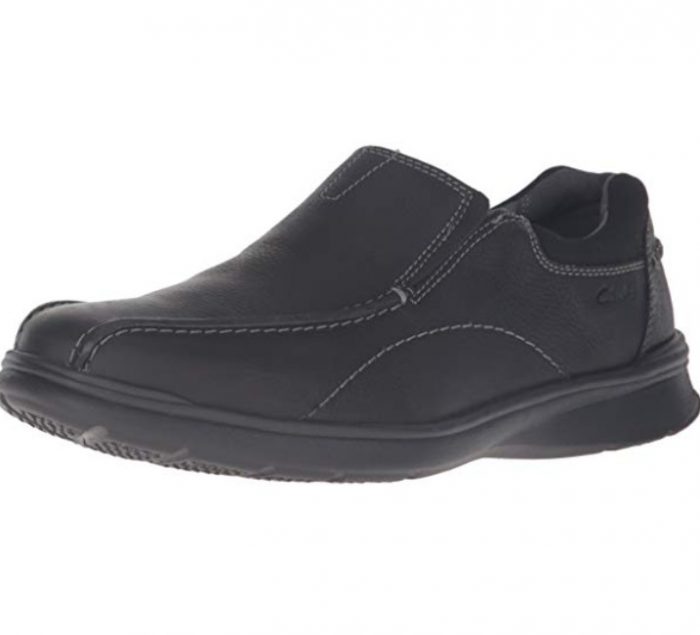  Clarks Cotrell Step男士乐福鞋 59.56加元（7码），原价 99.99加元，包邮