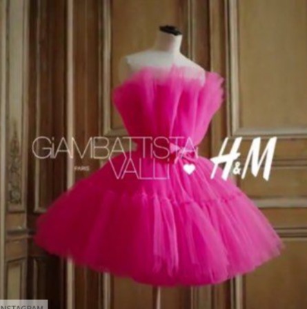  预告：Giambattista Valli x H&M梦幻粉红澎裙 5月27日发售！粉丝尖叫平价买梦幻婚纱！
