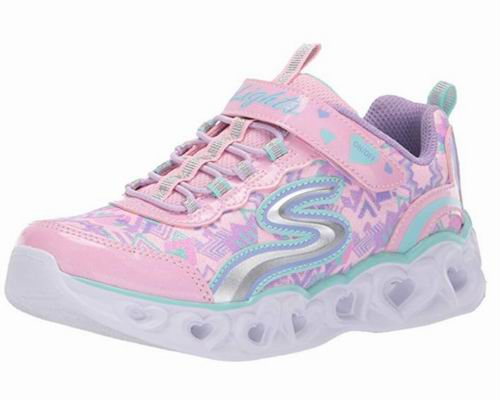  销量冠军！超可爱 Skechers 斯凯奇 女童心形闪灯运动鞋5.4折 31.41加元起！