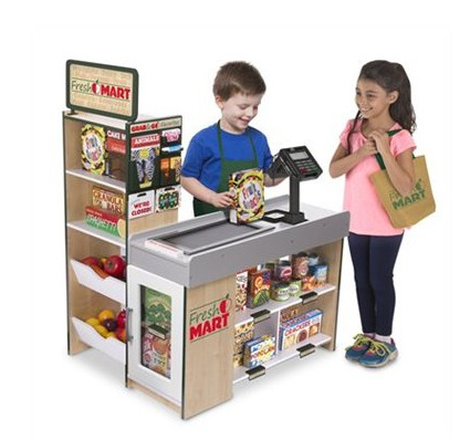  精选 Melissa & Doug 天然实木玩具、益智玩具、过家家玩具、画架等 8折优惠！