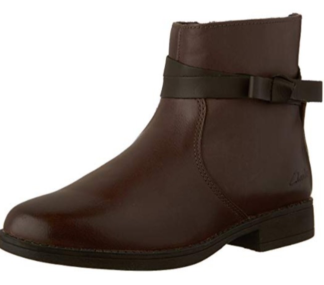  白菜价！Clarks Sami Fluff JR女士短靴 21.74加元起特卖！