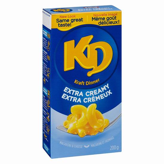  Kraft 卡夫 Dinner Extra Creamy 浓香芝士通心粉（200克） 1.2加元