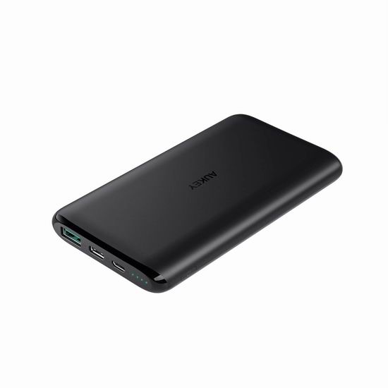  AUKEY USB C 10000mAh 超便携充电宝 27.99加元！