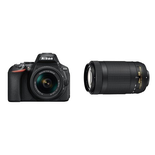  历史新低！NIKON 尼康 D5600 单反套机（AF-P DX 尼克尔 18-55mm f/3.5-5.6G VR + 70-300mm f/4.5-6.3G ED 双镜头） 899加元包邮！