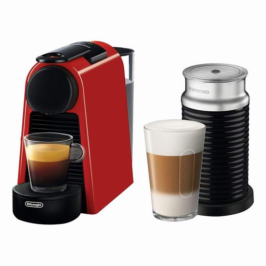  Delonghi 德龙 NESPRESSO Essenza 迷你胶囊咖啡机+Aeroccino奶泡机 169加元包邮！