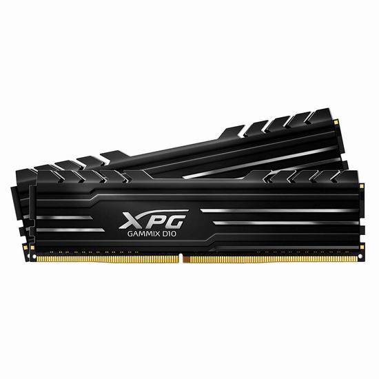  历史新低！威刚 XPG 威龙 Gammix D10 3200MHz 16G (8GBx2) 台式机内存条 99.99加元包邮！